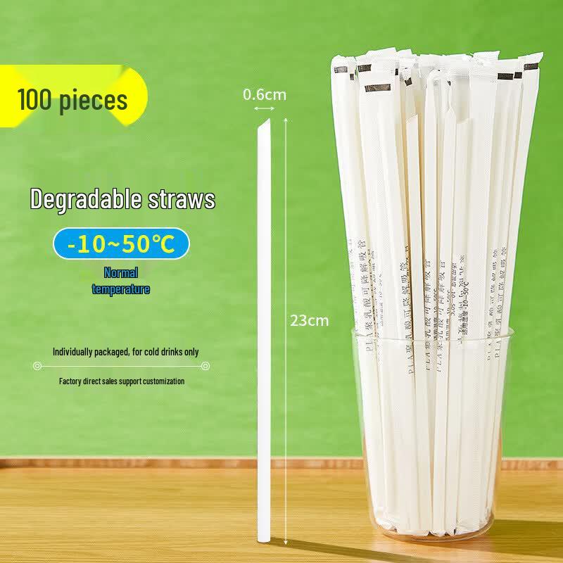 PLA Disposable Drinking Straws