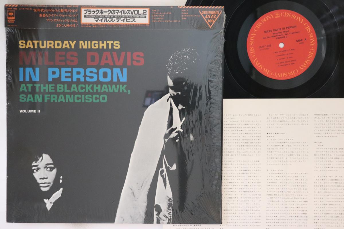 

LP Record MILES DAVIS - In Person, Saturday Nights At The B 20AP1403 CBS SONY 1979 Japan Obi Jazz Used