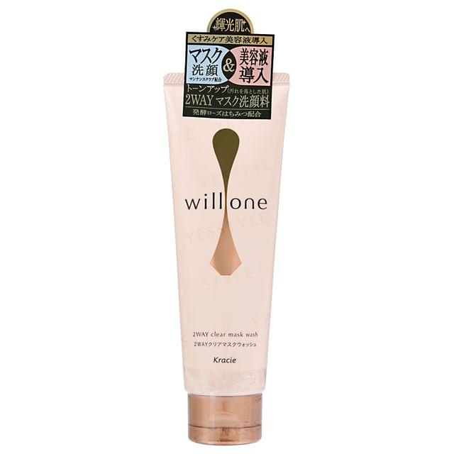 Kracie - willone 2 Way Clear Mask Wash 130g