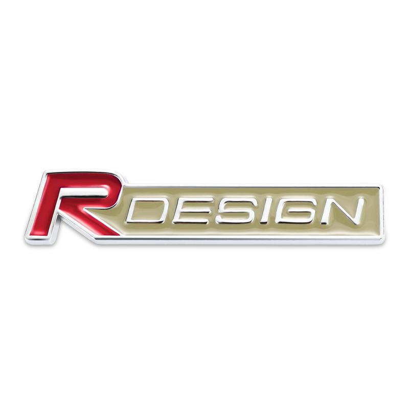 gbnkr10 1Pcs 3D Metal Stickers Car Body Trunk Decal For Volvo XC60 XC40 V60 V40 XC90 XC70 V50 S60 V70 S90 AWD S80 T6 V90 EX30 EX90 ES90