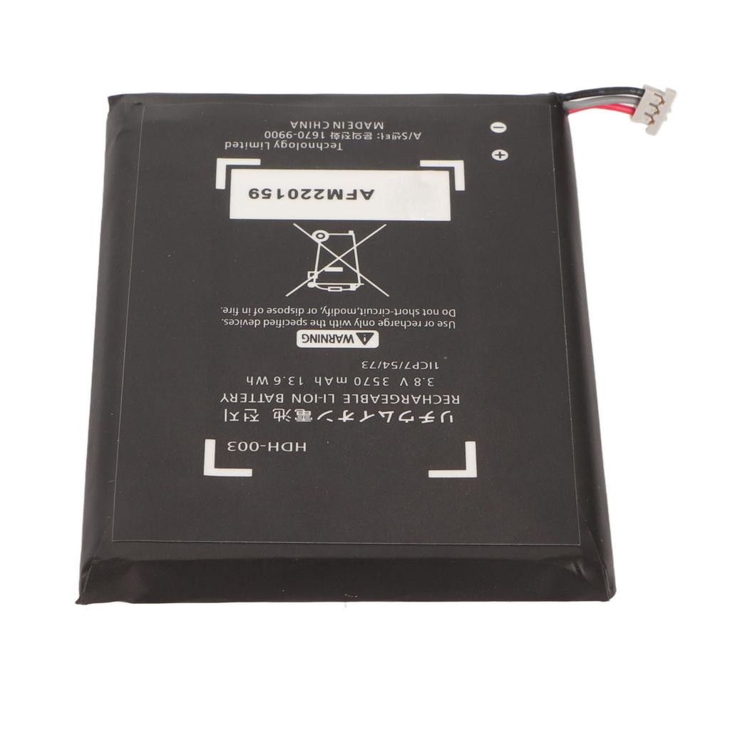 HDH 003 for Switch Lite Battery 13.6Wh 3570mAh Replacement Li Ion Battery Pack with Repair Kit