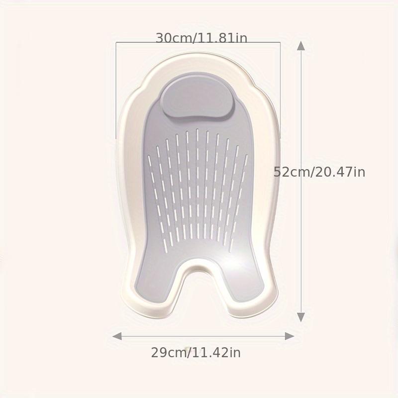 Baby Wash Basin Butt Washing Stand - Bathtub Support Frame Bathing Rack for Newborn