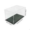 Acrylic Rugby Ball Display Box 12.5x7x7.4inch Accessory Versatile Dustproof Sturdylightweight