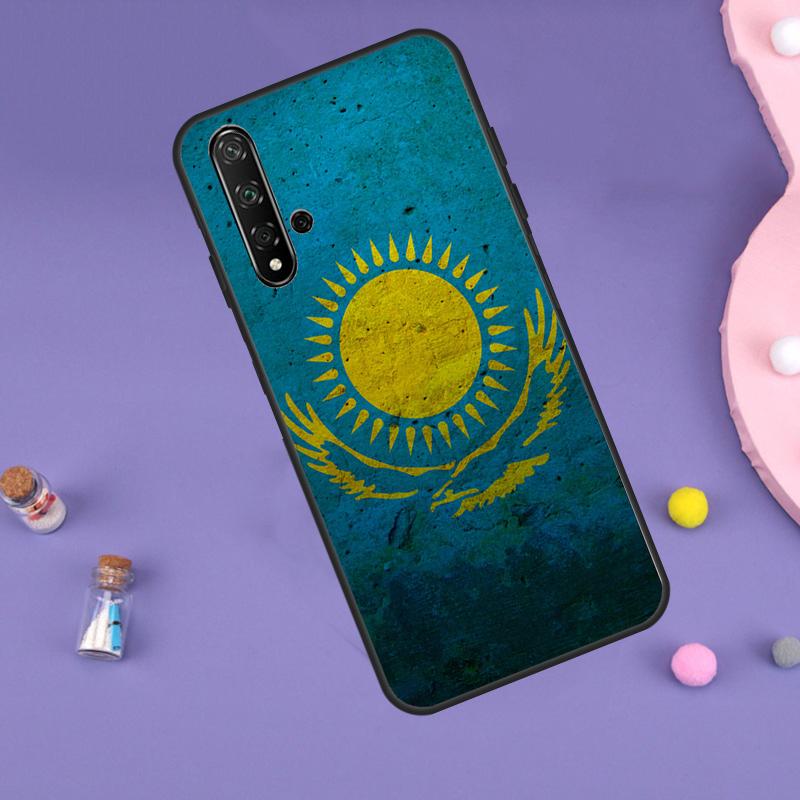 

Чехол с флагом Казахстана для Huawei P30 P20 P40 Lite Nova 5T 11i 8i 3i 9 10 SE 11 Pro Y90 Y70 Y61 Y60 Y91 Huawei P20 Pro