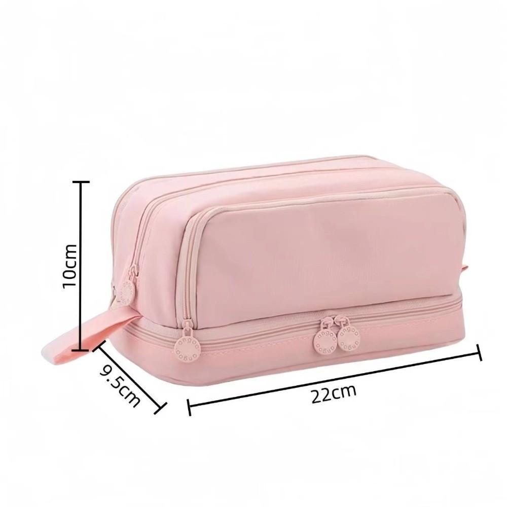 Large Capacity Students Pencil Pouch Multi-layer Pen Storage Bag Practical Pencil Case  Students