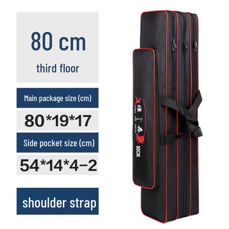 Multifunctional Waterproof Fishing Tackle & Rod Storage Backpack