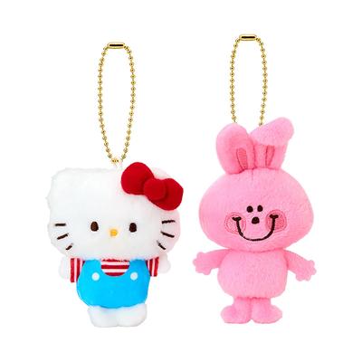 Sanrio Swimmer Mascot Holder Set Hello Kitty 414867 (2nd Edition) Polyester/Steel