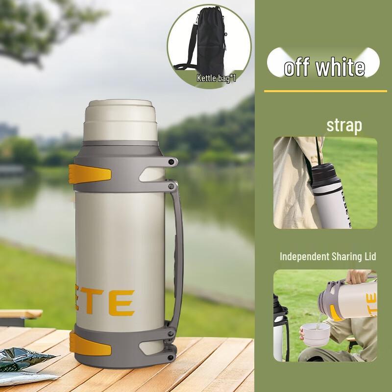 OEING Large Capacity Insulated Stainless Steel Travel Flask