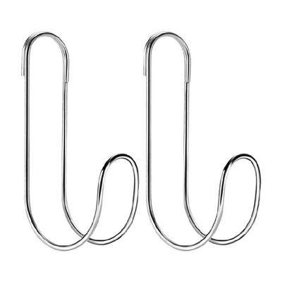 Set of 2 Heavy Duty Water Hose Hooks Rusts Resistant 304 Stainless Steel Hanger for Hanging Hoses Pipes Strollers Drills