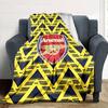 Arsenal Blanket Soft & Cozy Perfect for Office Sofa Office Chair for All Seasons Digital Print Ideal Gift For Birthday Valentine'S Day