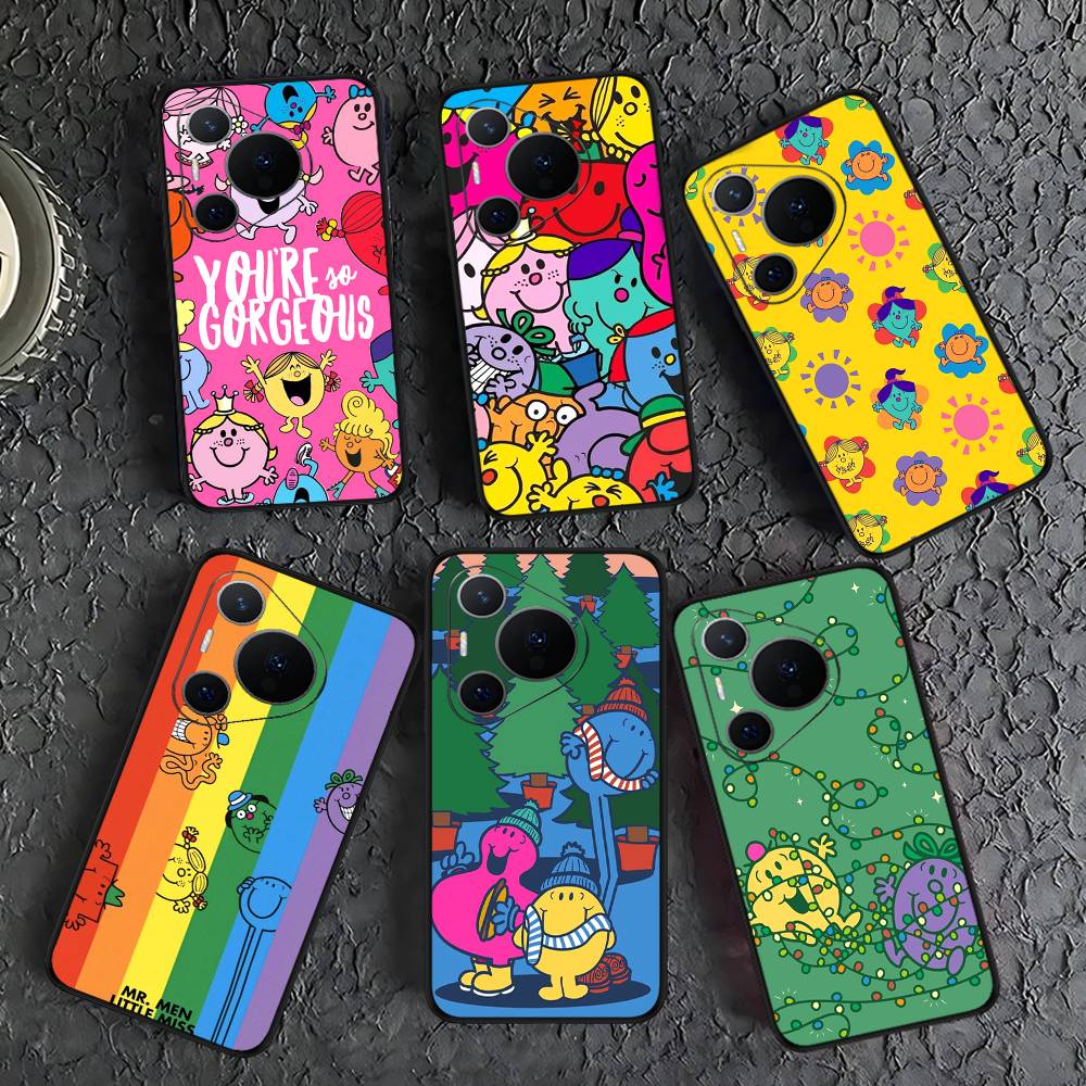 Geschenke Mr Men und Little Miss Handyhülle für Huawei P 8 9 10 20 30 40 50 Pro Lite Psmart Honor 10 Lite 70 Mate 20lite