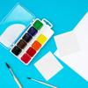 5Sets Double-Sided Tearable Palette Paper Waterproof Sheets for Painting Sketchbook Outdoor Art Projects Professional Palette