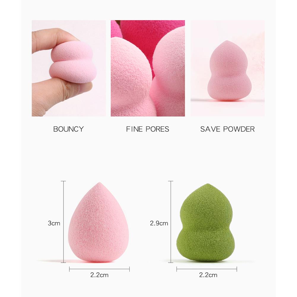 Buy 10pcs Mini Makeup Sponge Gourd Water Drop Shape Makeup Soft Powder ...