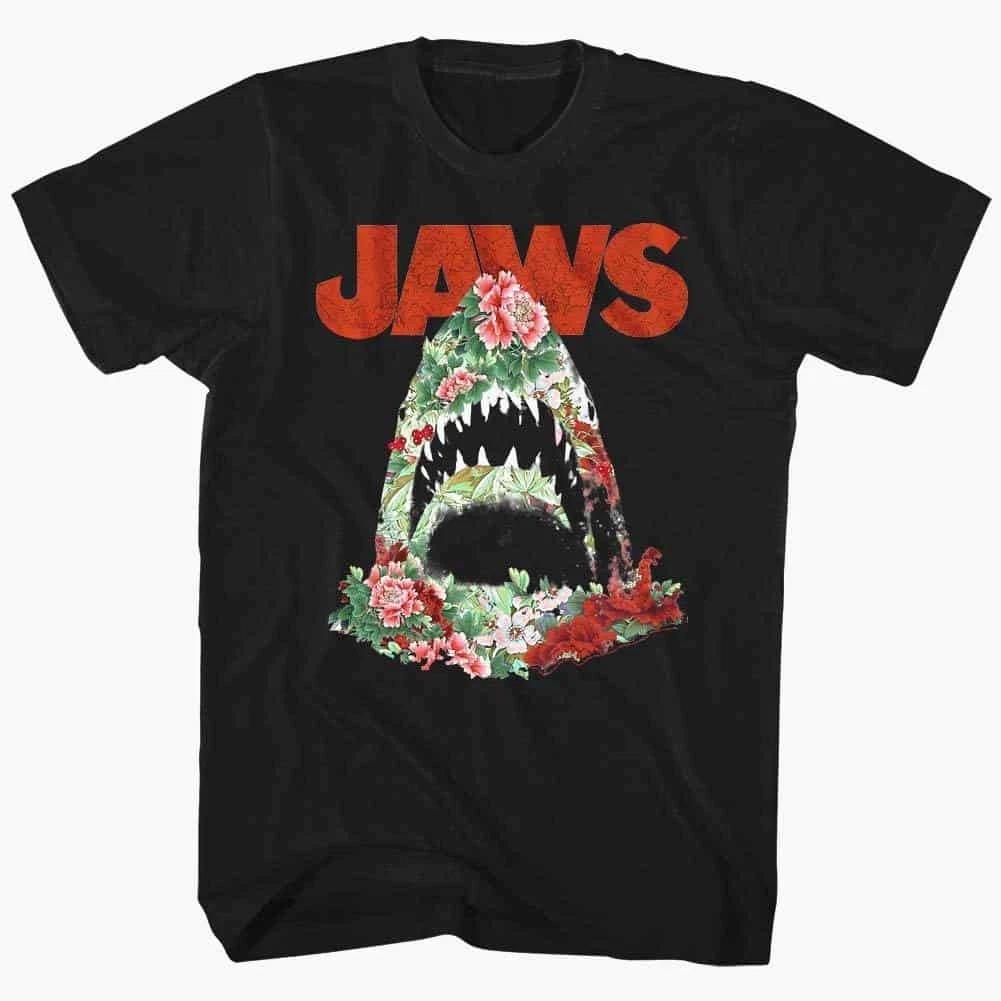 Jaws Floral Shark Men s T Shirt XXL