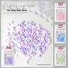Macaron Candy 3D Heart Resin Nail Art Charms – 200 Pieces