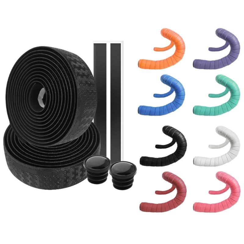 Bicycles Handlebar Grip Tape Wrap Handle Cover Bikes Handle Cover Nonslip Cycling Handlebar Grip with Shock Absorbing