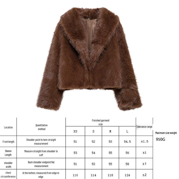 Women's Winter Lambswool Thick Cardigan Coat - New Fur Series