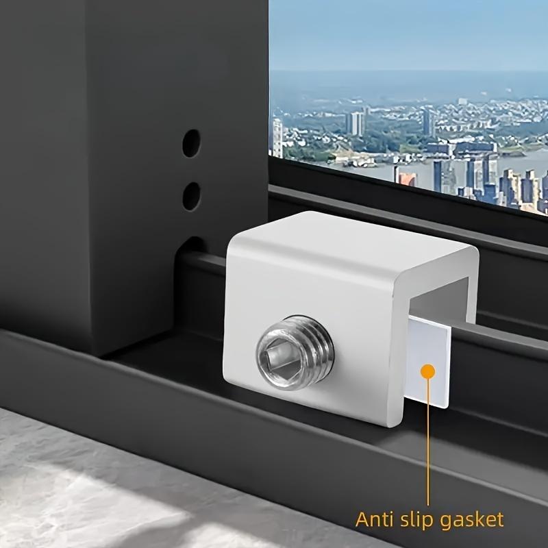Door And Window Limit Clamps Sliding Window Locks with Protective Pad Key Lock Sliding Window Locks Sliding Window Locks