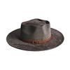 New arrow top suede top hat jazz hat fashion pose catwalk hat DIY top hat