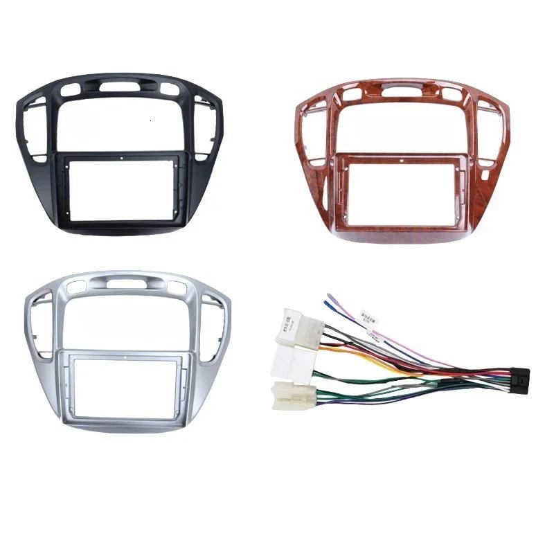 9-Inch Android Navigation Frame for 2000-2007 Toyota Highlander Center Console Audio Panel