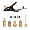 YFFSFDC Conjunto de Adaptadores de Válvula de 6 Peças Adaptador de Conversão de Válvula de Bicicleta