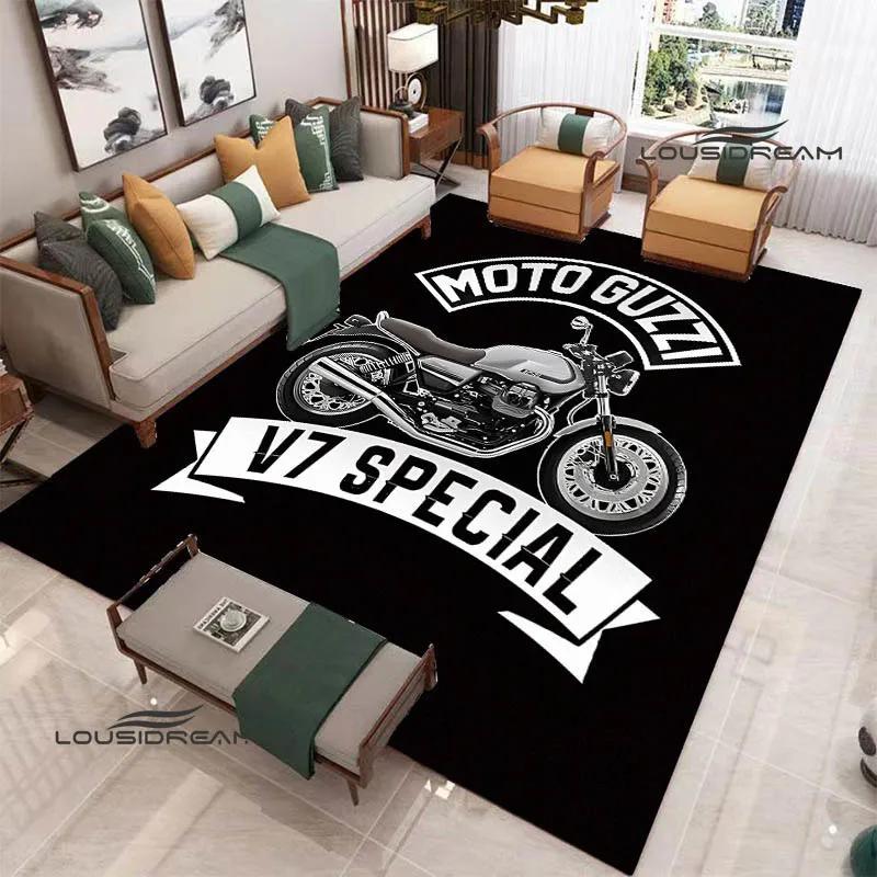 3D Guzzi motorcycle Printed Carpet Non-slip carpet Fashion yoga mat carpets for bed room outdoor rug bedroom decor birthday gift
