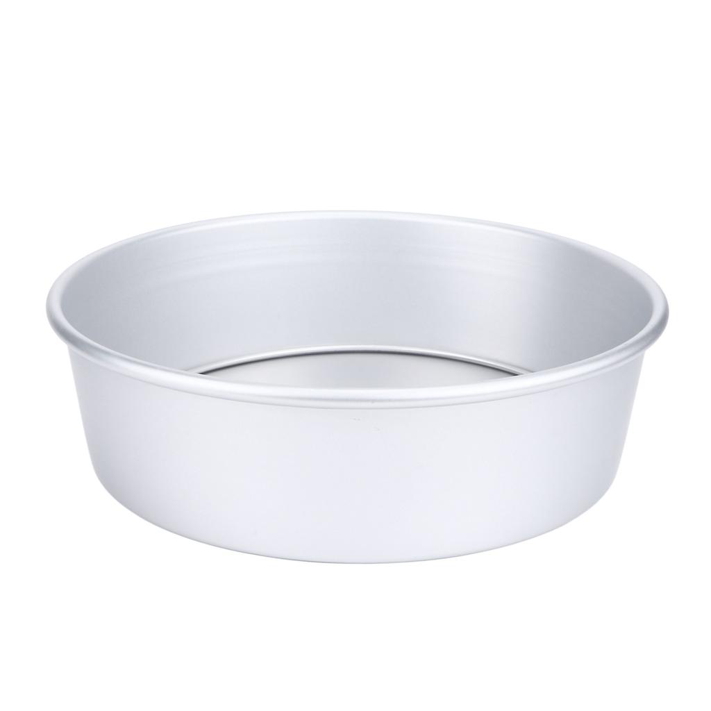 10 Inch Round Cake Mold Anodized Aluminium Cake Pans with Removable Base Baking Mold for Wedding Birthday Party