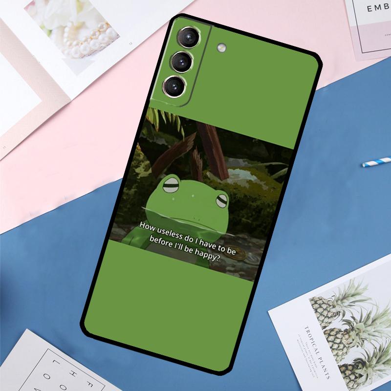 green aesthetic Case For Samsung Galaxy S25 Ultra S24 S23 S22 S21 Ultra S9 S10 Plus S23 FE S25 FE Back Cover