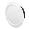 8 Inch Round Vent Cover White Plastic Adjustable Airflow Wall Ceiling Mount 200mm Air Vent for