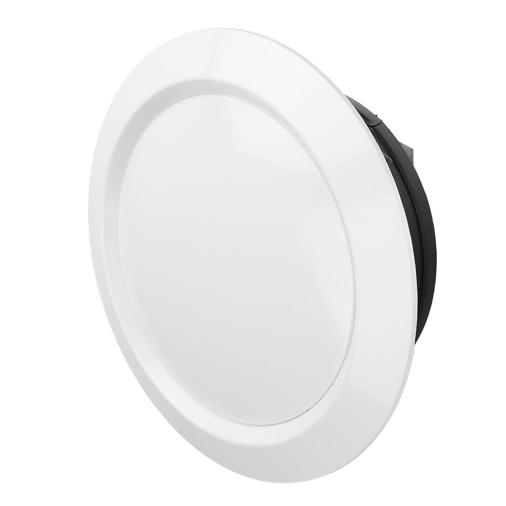 8 Inch Round Vent Cover White Plastic Adjustable Airflow Wall Ceiling Mount 200mm Air Vent for