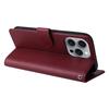 For iPhone 16 Pro Max Wallet Case 3 Card Slots Slim-Fit PU Leather Stand Phone Cover