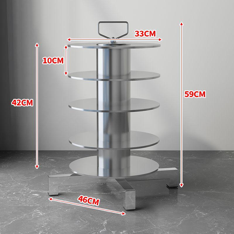 Supporto Dispenser Cavi Multi-Bobina a Velocità Regolabile - Supporto Antigroviglio in Acciaio Inossidabile per Elettricisti