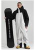 Men's One-Piece Ski Suit: Windproof, Waterproof, Breathable, Thickened, and Warm for Snowboarding