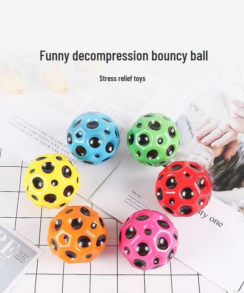 

Уличный ПУ мяч с высоким отскоком - Игрушка для развлечения и снятия стресса для студентов