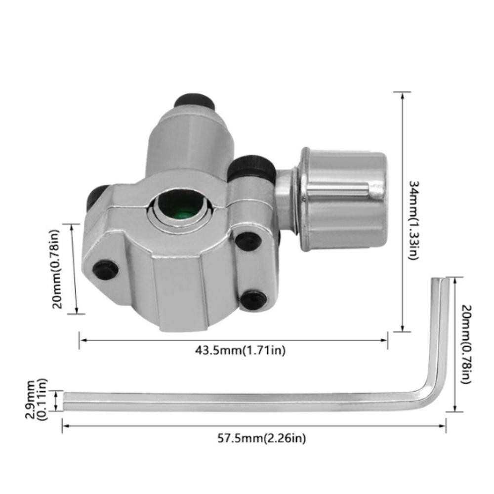 

Zinc Zinc Zinc Alloy Line Piercing Valve Kit Copper Tubes Refrigeration Needle Valves Copper Tubes Repair срібний