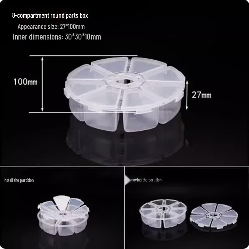 Modular Plastic Parts Storage Box
