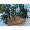 36 Palm Trees, 3-16cm HO Gauge, HO Gauge Model Trees, Perfect for Miniature Gardens, Dioramas, Landscapes, Railway Models, and Architectural Models. P