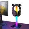 RGB Headphone Stand LED Multicolor Desk Light USB Type-C Powered Touch Switch 10 Colors Gaming Desk Organizer Headset Stand Desk Lighting