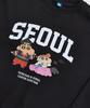 Daenkkomma Crayon Shin-Chan And Shinnosuke In Seoul Sweatshirt