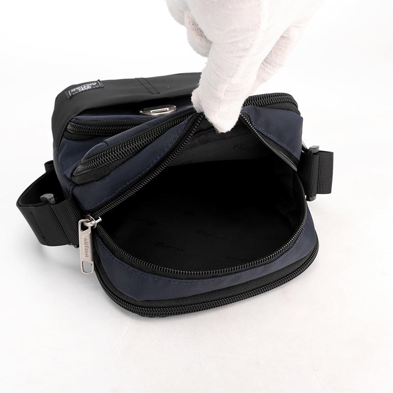 Men's Outdoor Small Bag Oxford Shoulder Crossbody Bag Mobile Phone Bag