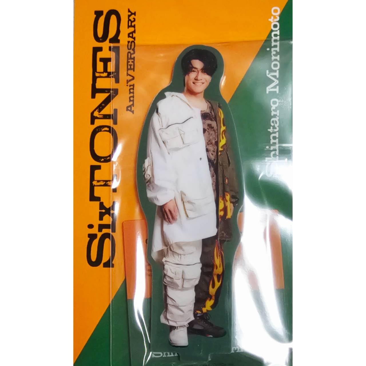 SixTONES [Акриловая подставка Синтаро Моримото] Юбилей 2025 Магазин Famikura Двусторонняя акриловая подставка Официальная продукция