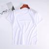 Ice Silk Mesh Loose Fit Round Neck Short Sleeve Plus Size Quick Dry T-shirt