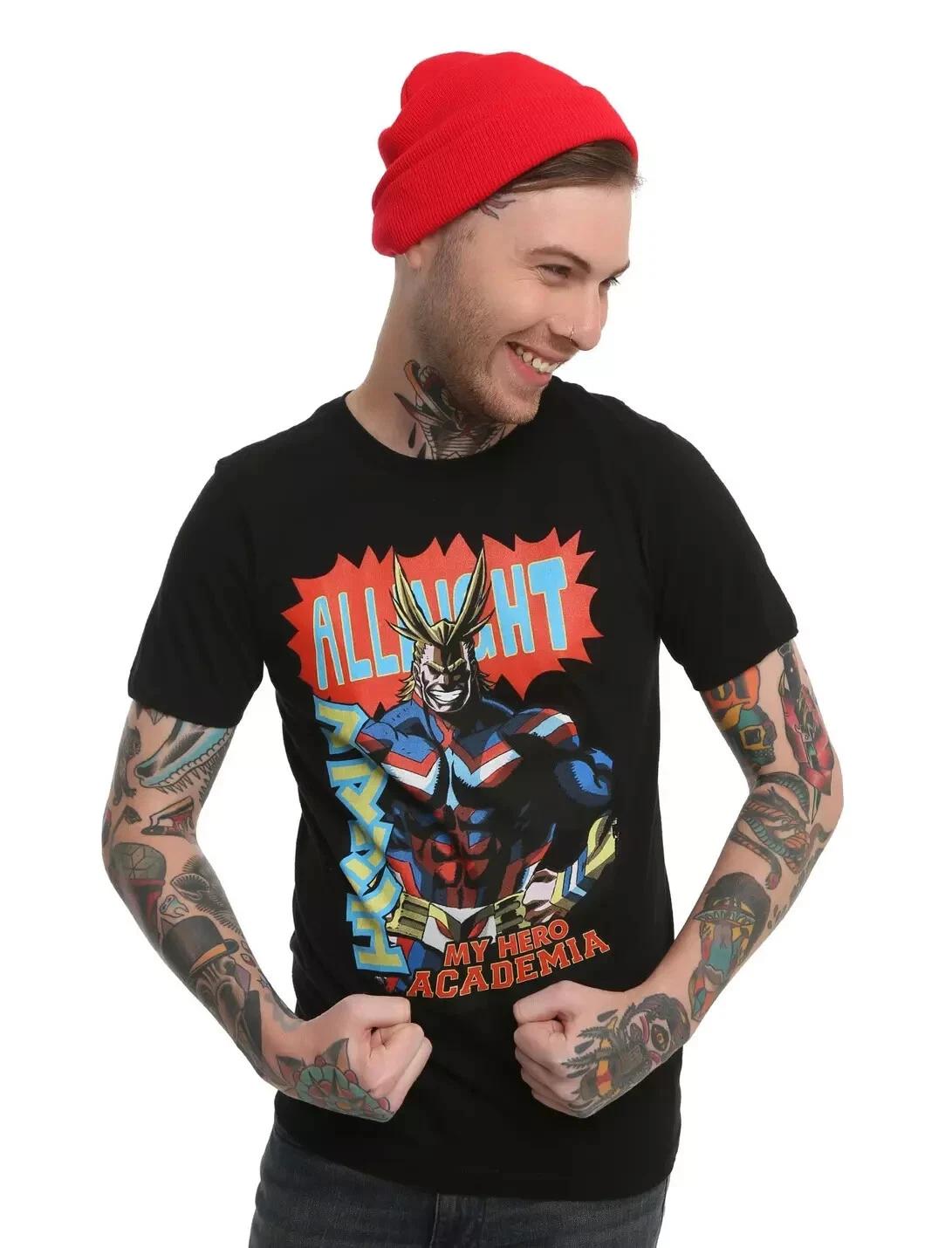 My Hero Academia Mens All Might Deku Shirt NWT M-3XL 3XL