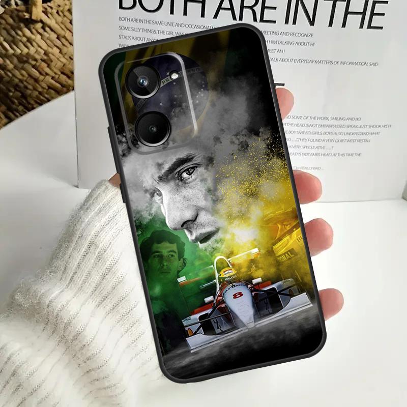 

Чехол Ayrton Senna F1 для Realme C67 C55 C53 C51 C35 C33 C31 C30 C25s C21Y GT Neo 5 GT5 9 10 11 12 Pro Plus Realme GT Neo5