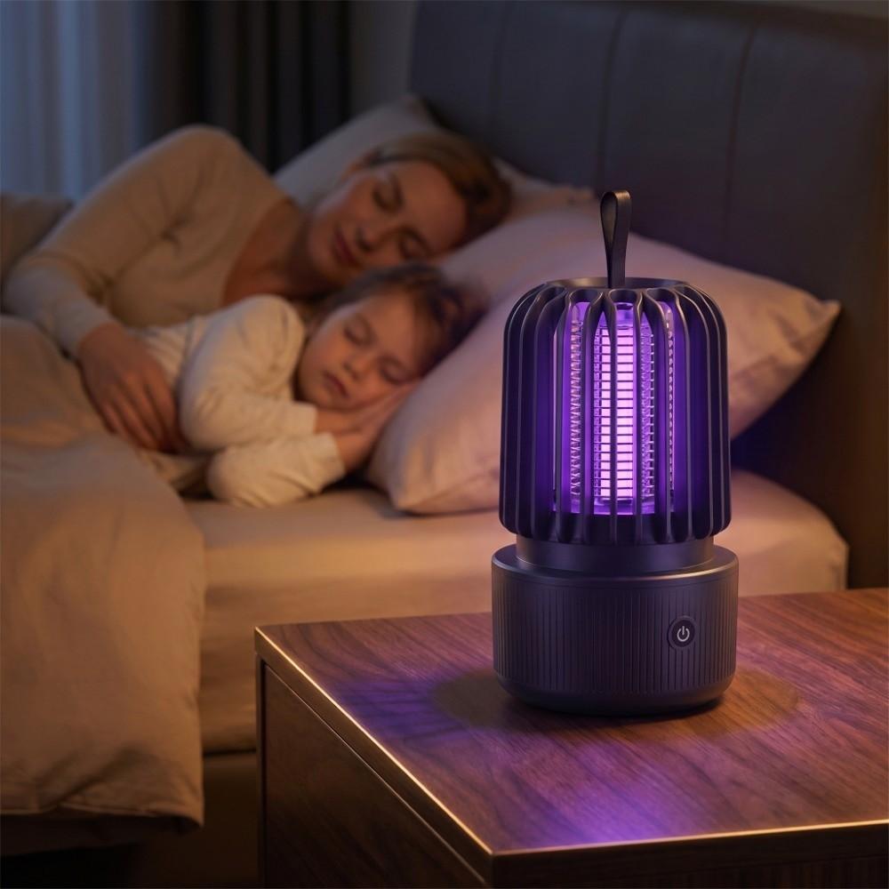 2 in 1 Bug Zapper Portable Electric Shock Mosquito Killer Electric Mosquito Lamp Outdoor