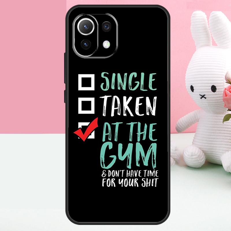 Bodybuilding Gym Fitness Quotes Case For Xiaomi 15T 13T 14T Pro 17 Pro Max 15 14 13 Ultra POCO X7 Pro X5 X6 F5 F6 F7 Funda