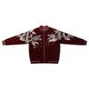 Winter Mens Embroidered Dragon Cotton Jacket Loose Fit Casual Streetwear Couple Top