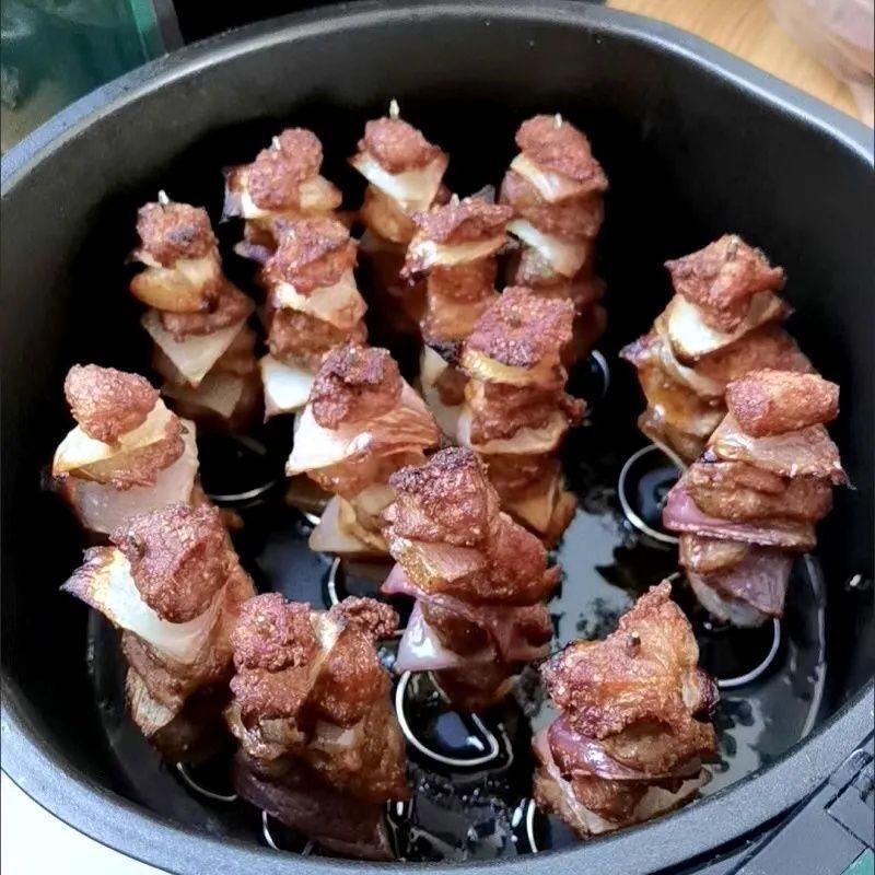 10 adet Hava Fritöz Fırın Şiş Izgara, Dikey Izgara, Evrensel Aksesuarlar, Paslanmaz Çelik Özel Pişirme İğnesi