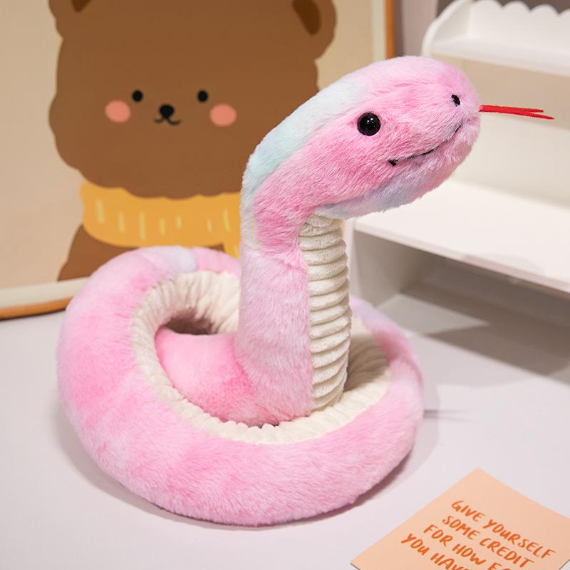 Kreative Simulation große Schlange Puppe Plüschtier grüne Schlange Tierkreiszeichen Schlange lange Schlange Puppe knifflige Requisite Puppe