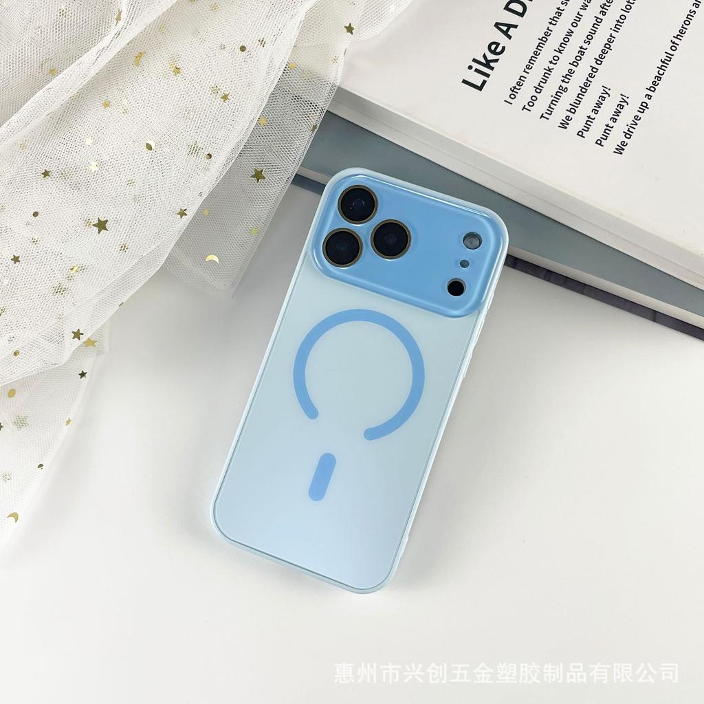 Frosted skin magnetic attraction suitable for Apple large window 11air mobile phone case 11promax anti-drop 11 protective case 11
